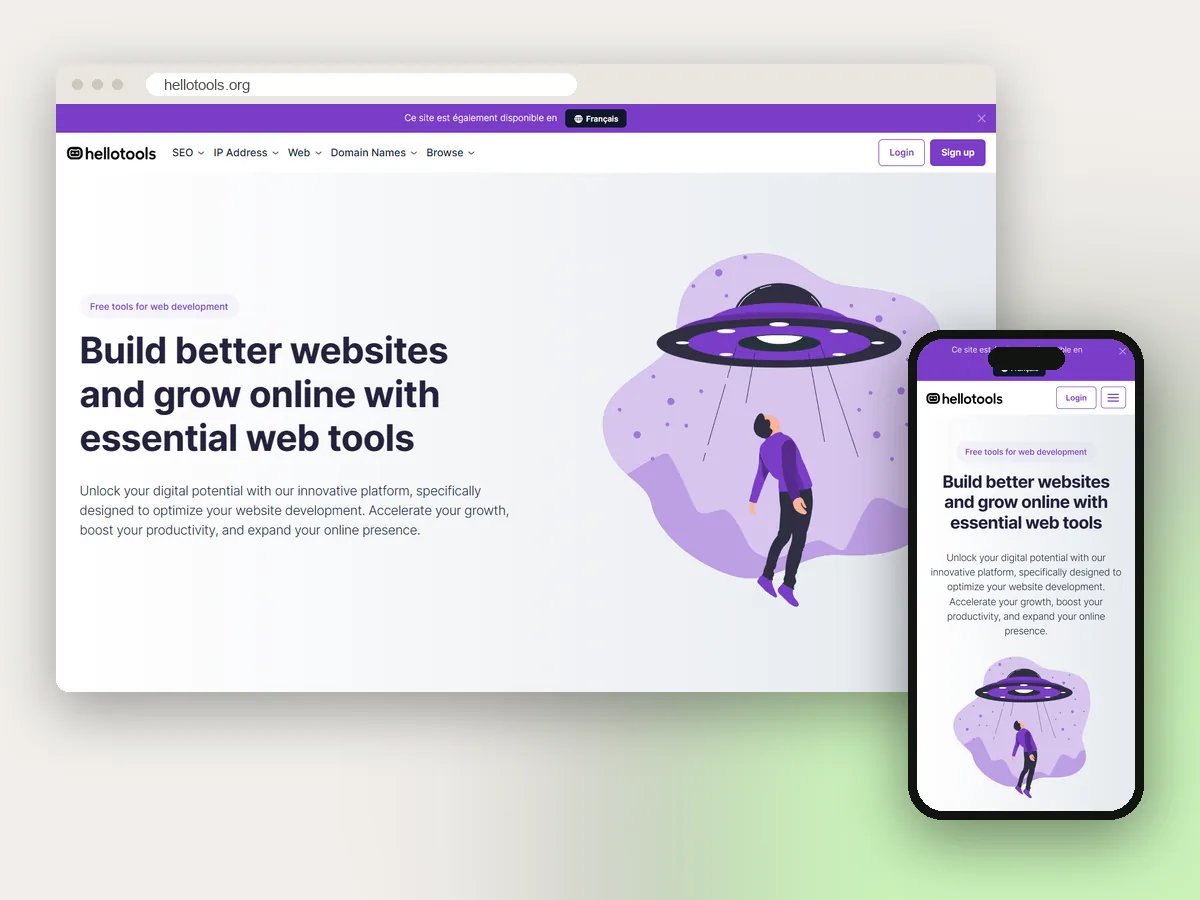 Hellotools, une boîte à outils web gratuite