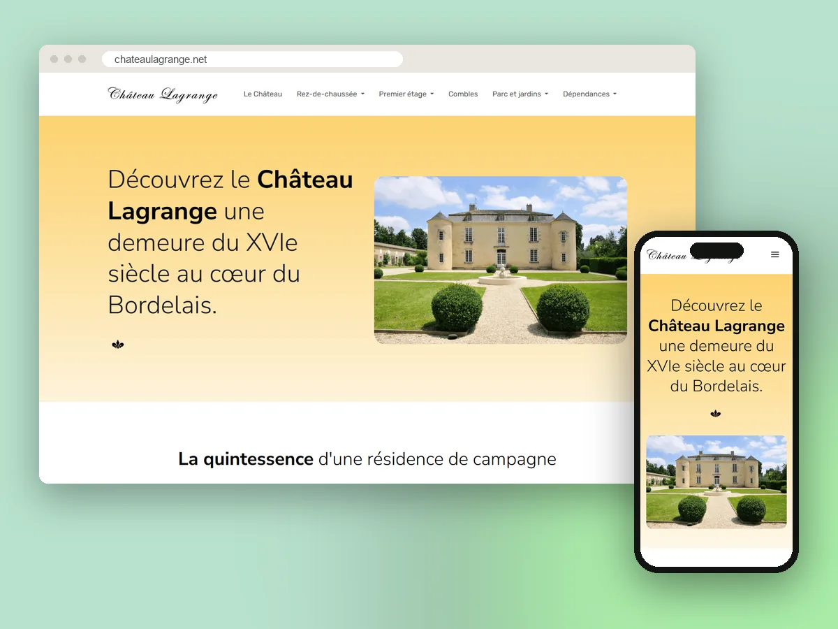 Château Lagrange, une demeure du XVIe siècle