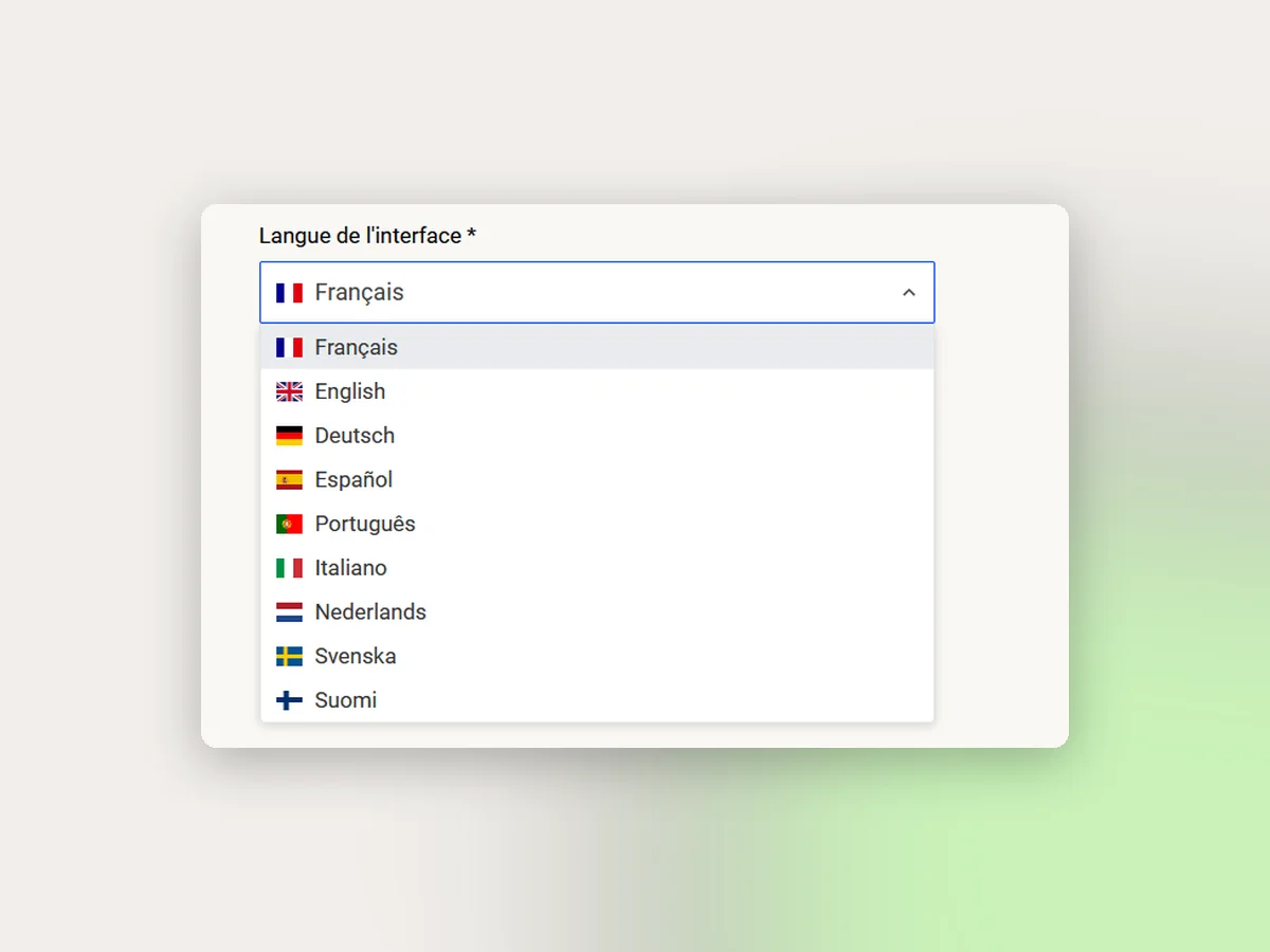 Neuf langues d’interface sur Wekio ; Eden répond dans la langue de l’utilisateur, et traduit ou corrige un texte qu’on lui envoie.